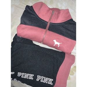 Victoria’s Secret Pink workout outfit